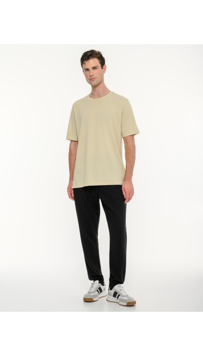 BodyTalk Ανδρική κοντομάνικη μπλούζα εκρού