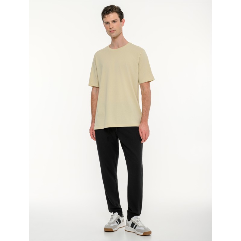 BodyTalk Ανδρική κοντομάνικη μπλούζα εκρού