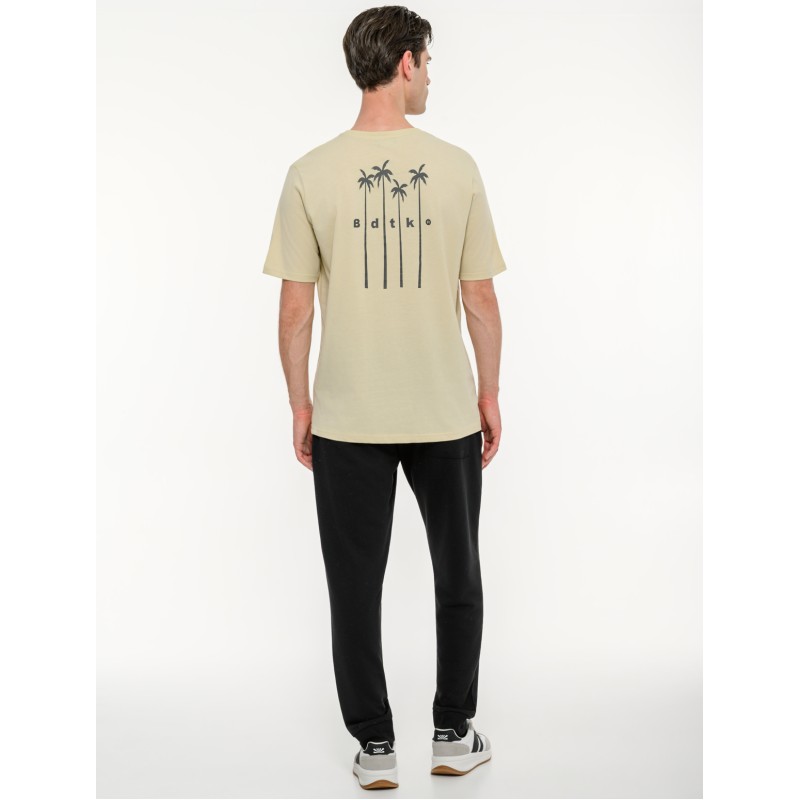 BodyTalk Ανδρική κοντομάνικη μπλούζα εκρού