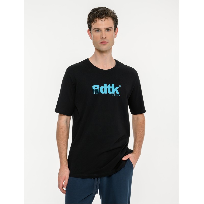 BodyTalk Ανδρική κοντομάνικη μπλούζα μαύρη