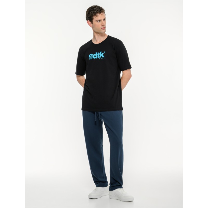 BodyTalk Ανδρική κοντομάνικη μπλούζα μαύρη