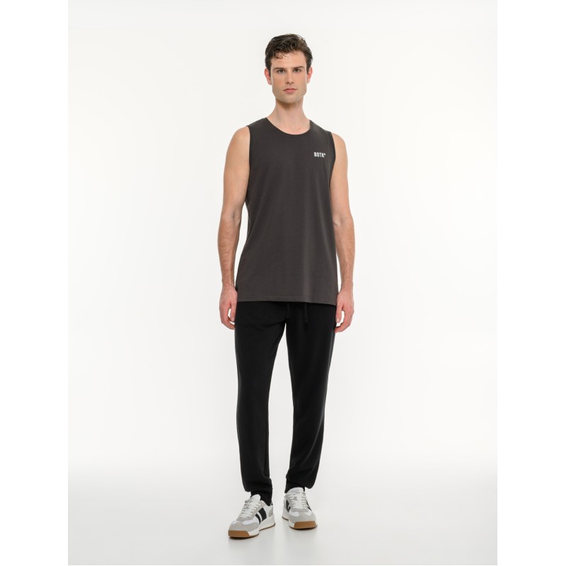 BodyTalk Ανδρική αμάνικη μπλούζα γκρι BodyTalk Ανδρική αμάνικη μπλούζα γκρι