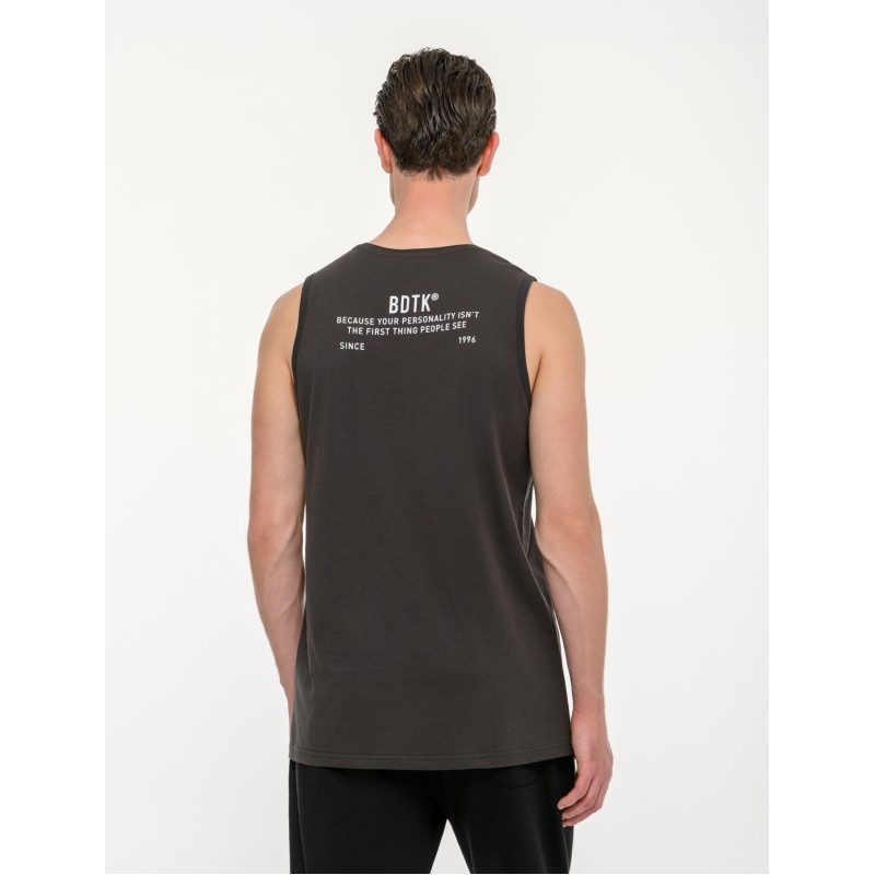 BodyTalk Ανδρική αμάνικη μπλούζα γκρι BodyTalk Ανδρική αμάνικη μπλούζα γκρι