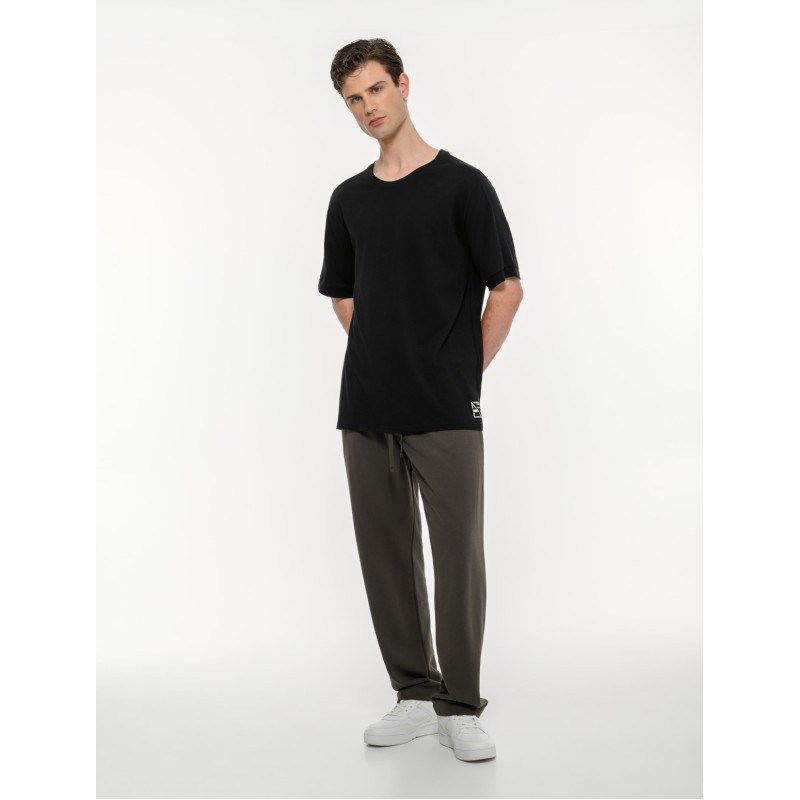 BodyTalk Ανδρική κοντομάνικη μπλούζα μαύρη