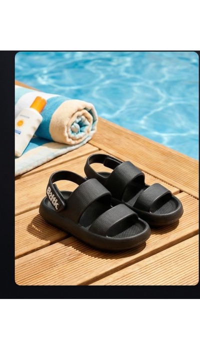 BodyTalk Παιδικά σανδάλια μαύρα