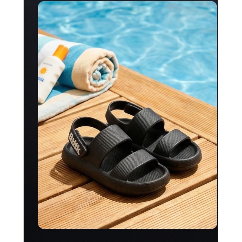 BodyTalk Παιδικά σανδάλια μαύρα