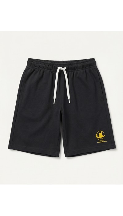 Champion Παιδική βερμούδα βαμβακερή για αγόρι μαύρη