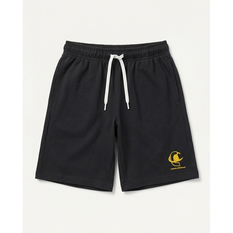 Champion Παιδική βερμούδα βαμβακερή για αγόρι μαύρη