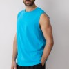 Diverse Ανδρική Αμάνικη Μπλούζα Neon Blue 