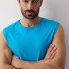 Diverse Ανδρική Αμάνικη Μπλούζα Neon Blue 