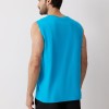 Diverse Ανδρική Αμάνικη Μπλούζα Neon Blue 
