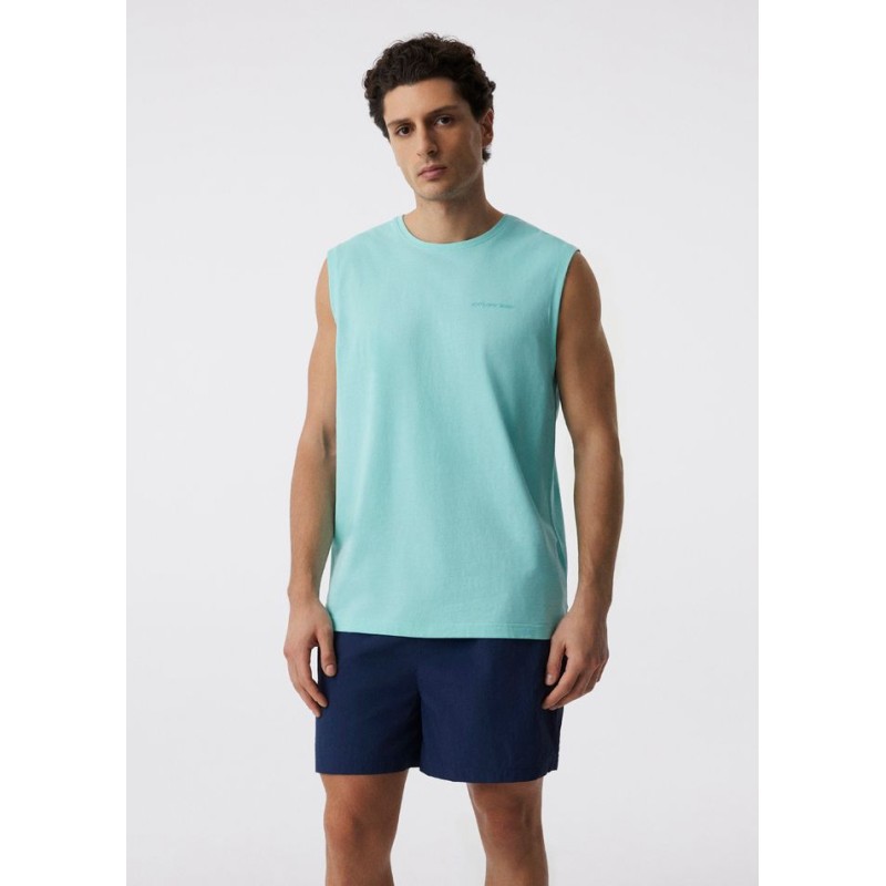 Diverse Ανδρική Αμάνικη Μπλούζα Aqua Diverse Ανδρική Αμάνικη Μπλούζα Aqua