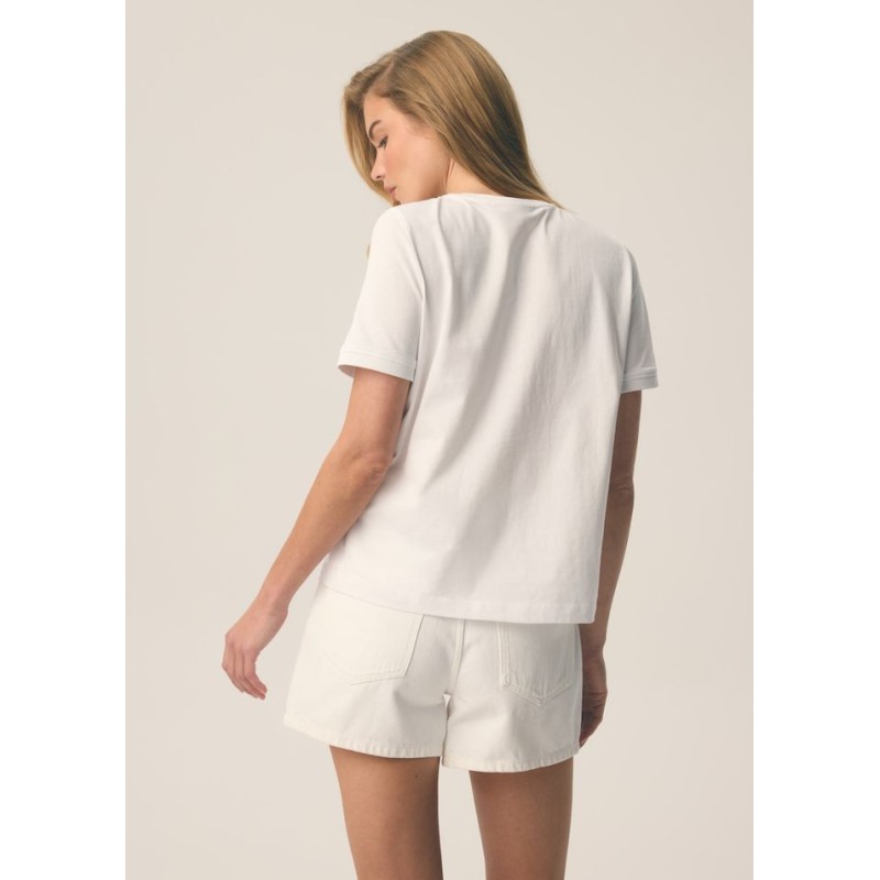 Diverse Γυναικείο T-Shirt Lemon Λευκό Diverse Γυναικείο T-Shirt Lemon Λευκό