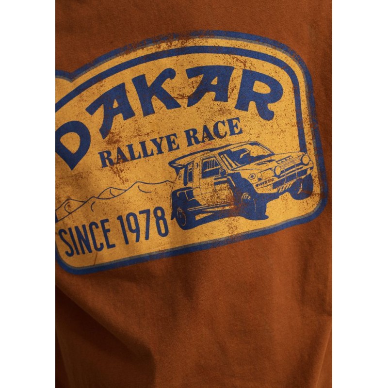 Diverse Dakar Ανδρικό Συλλεκτικό T-Shirt Κάμελ Diverse Dakar Ανδρικό Συλλεκτικό T-Shirt Κάμελ