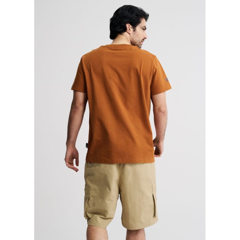 Diverse Dakar Ανδρικό Συλλεκτικό T-Shirt Κάμελ Diverse Dakar Ανδρικό Συλλεκτικό T-Shirt Κάμελ