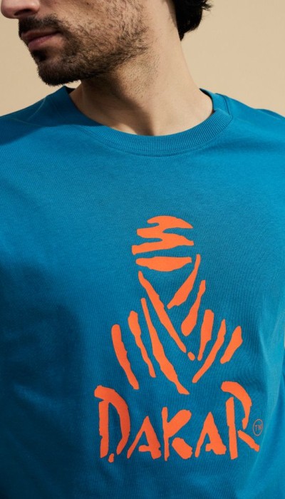 Diverse Dakar Ανδρικό Συλλεκτικό T-Shirt Πετρόλ
