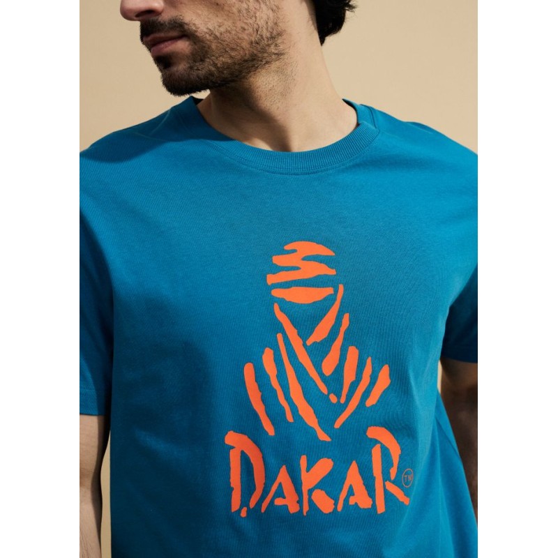 Diverse Dakar Ανδρικό Συλλεκτικό T-Shirt Πετρόλ Diverse Dakar Ανδρικό Συλλεκτικό T-Shirt Πετρόλ