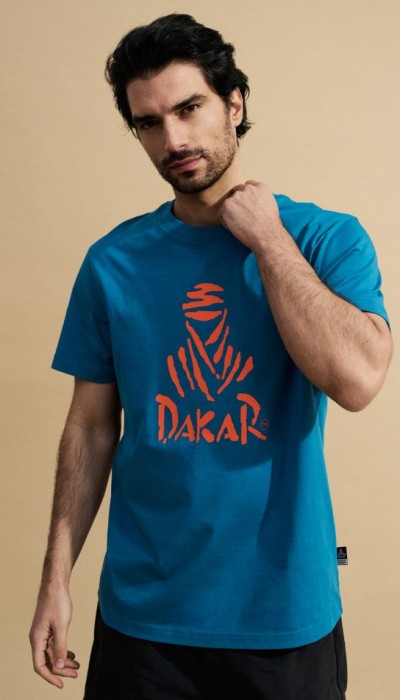 Diverse Dakar Ανδρικό Συλλεκτικό T-Shirt Πετρόλ