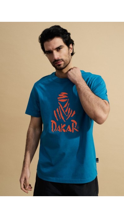 Diverse Dakar Ανδρικό Συλλεκτικό T-Shirt Πετρόλ