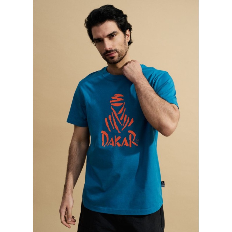 Diverse Dakar Ανδρικό Συλλεκτικό T-Shirt Πετρόλ Diverse Dakar Ανδρικό Συλλεκτικό T-Shirt Πετρόλ