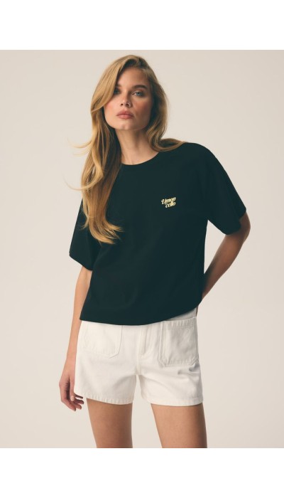 Diverse Μαύρο Γυναικείο Oversize T-Shirt