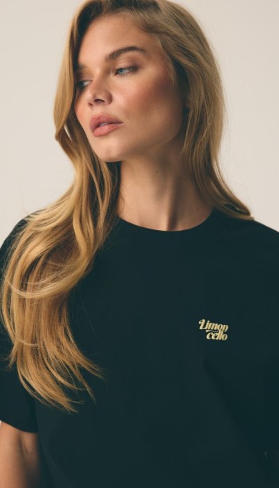 Diverse Μαύρο Γυναικείο Oversize T-Shirt