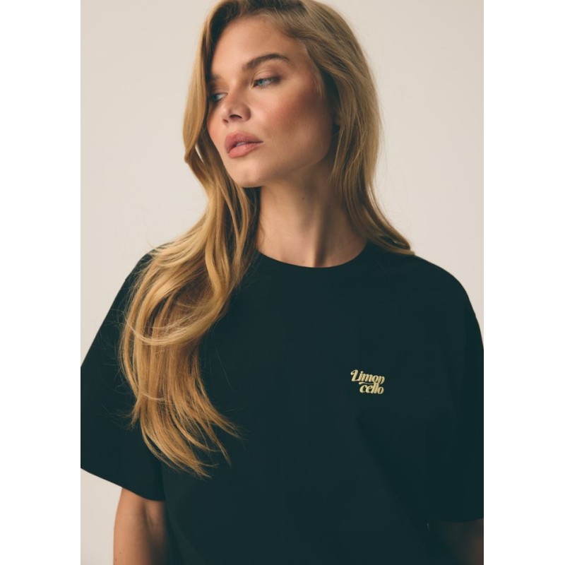 Diverse Μαύρο Γυναικείο Oversize T-Shirt
