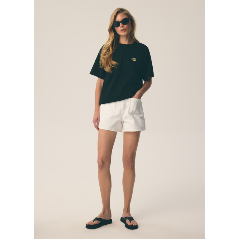 Diverse Μαύρο Γυναικείο Oversize T-Shirt