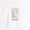 Diverse Γυναικείο T-Shirt Coalition με Διακοσμητική Στάμπα Άσπρο Diverse Γυναικείο T-Shirt Coalition με Διακοσμητική Στάμπα Άσπρο