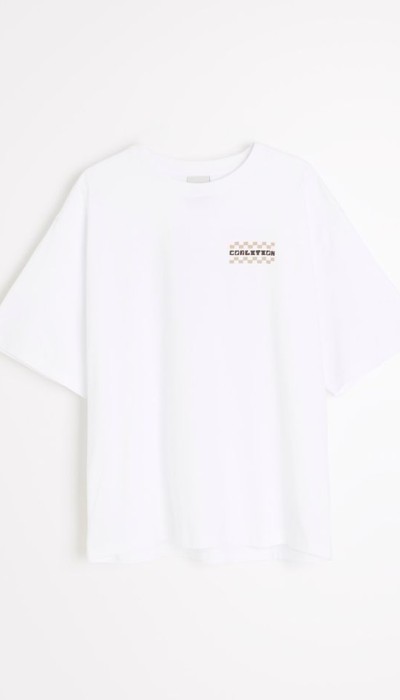 Diverse Γυναικείο T-Shirt Coalition με Διακοσμητική Στάμπα Άσπρο