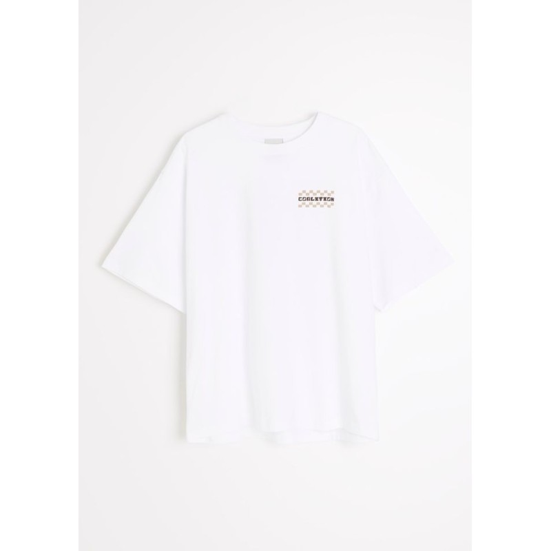 Diverse Γυναικείο T-Shirt Coalition με Διακοσμητική Στάμπα Άσπρο Diverse Γυναικείο T-Shirt Coalition με Διακοσμητική Στάμπα Άσπρο