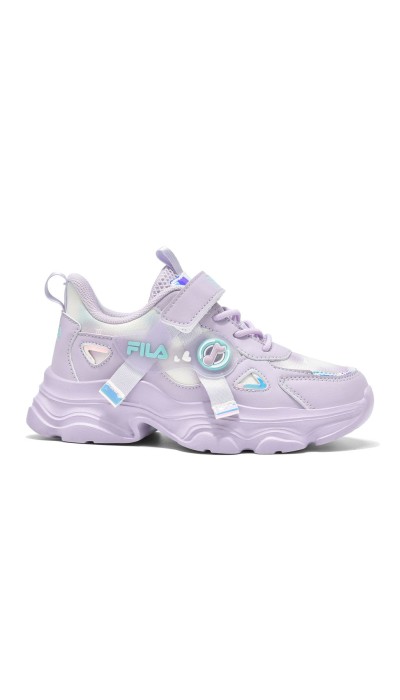 Fila Παιδικά αθλητικά sneakers Musha  3 Memory velcro μωβ
