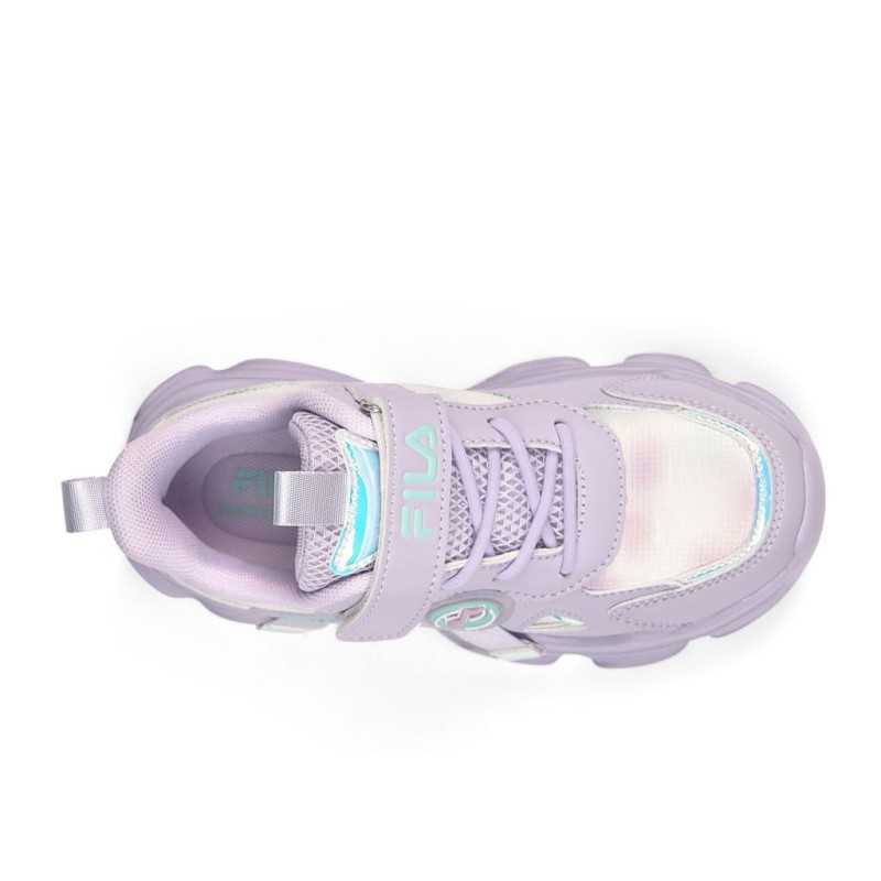 Fila Παιδικά αθλητικά sneakers Musha  3 Memory velcro μωβ