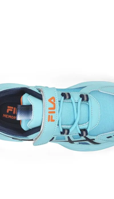 Fila Παιδικά Αθλητικά Παπούτσια Motion 5 Memory Velcro Unisex Μπλε