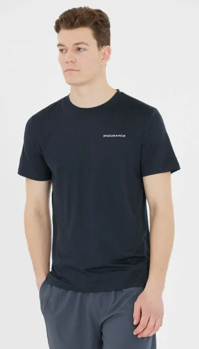 Endurance  Ανδρική μπλούζα Abdon με τεχνολογία dry μαύρη