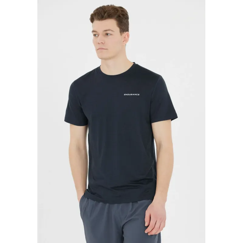 Endurance  Ανδρική μπλούζα Abdon με τεχνολογία dry μαύρη