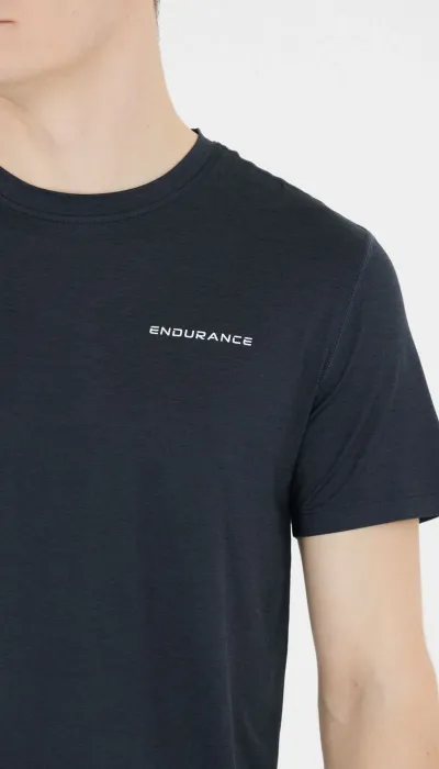 Endurance  Ανδρική μπλούζα Abdon με τεχνολογία dry μαύρη