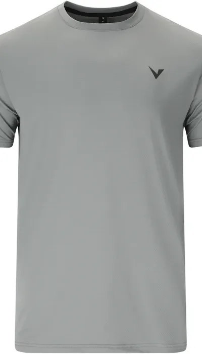 Virtus Ανδρική κοντομάνικη μπλούζα Roger Hyperstretch γκρι