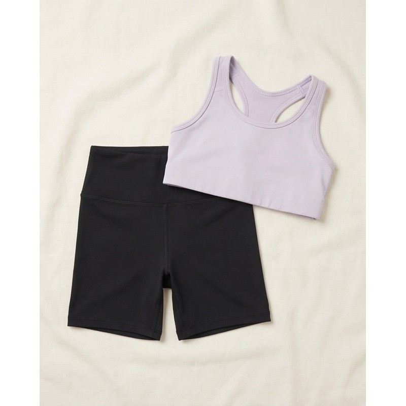 Endurance Παιδικό ποδηλατικό κολάν Basia quick-dry μαύρο