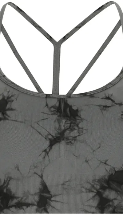 Athlecia Γυναικείο Μπουστάκι Theresa Tie Dye Seamless Χαμηλής Υποστήριξης 