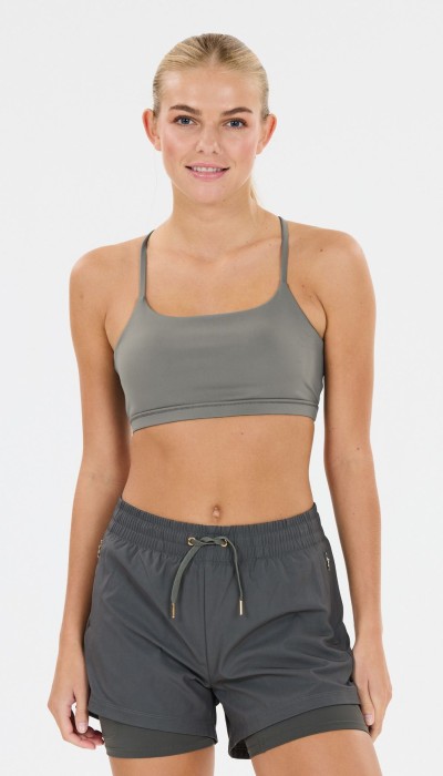 Athlecia Γυναικείο μπουστάκι Blossom γκρι