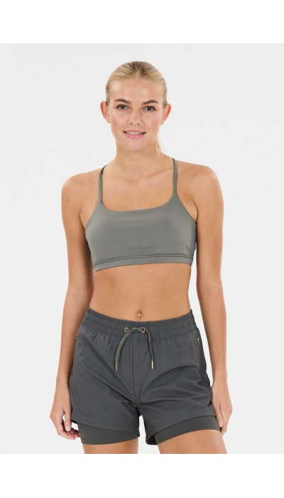 Athlecia Γυναικείο μπουστάκι Blossom γκρι