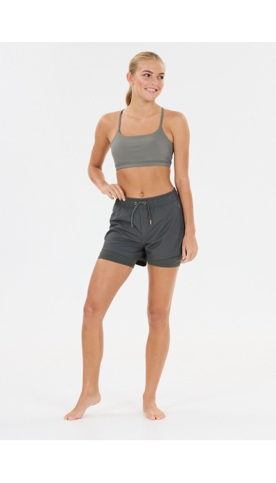 Athlecia Γυναικείο μπουστάκι Blossom γκρι