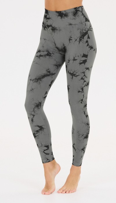 Athlecia Γυναικείο κολάν Seamless Theresa  Tie Dye γκρι