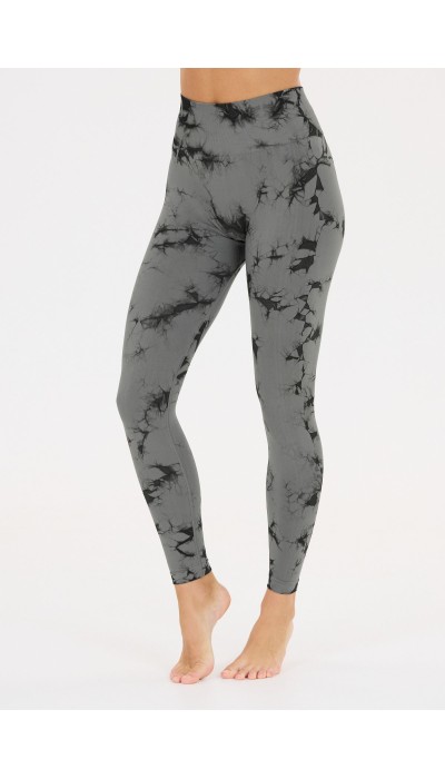 Athlecia Γυναικείο κολάν Seamless Theresa  Tie Dye γκρι