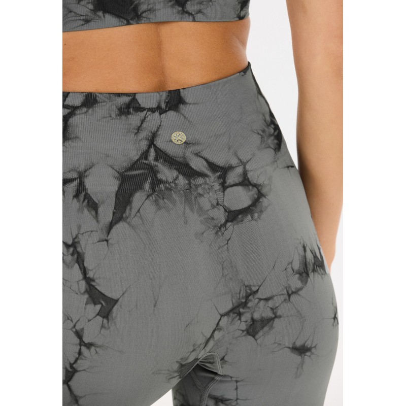 Athlecia Γυναικείο κολάν Seamless Theresa Tie Dye γκρι Athlecia Γυναικείο κολάν Seamless Theresa Tie Dye γκρι