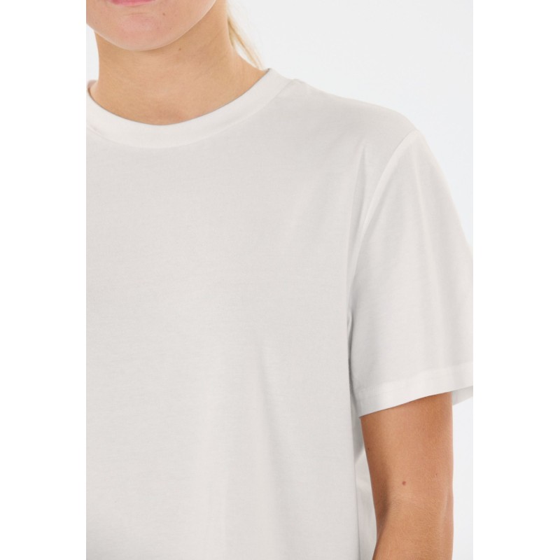 Athlecia Γυναικεία oversized κοντομάνικη μπλούζα Lexy άσπρη Athlecia Γυναικεία oversized κοντομάνικη μπλούζα Lexy άσπρη