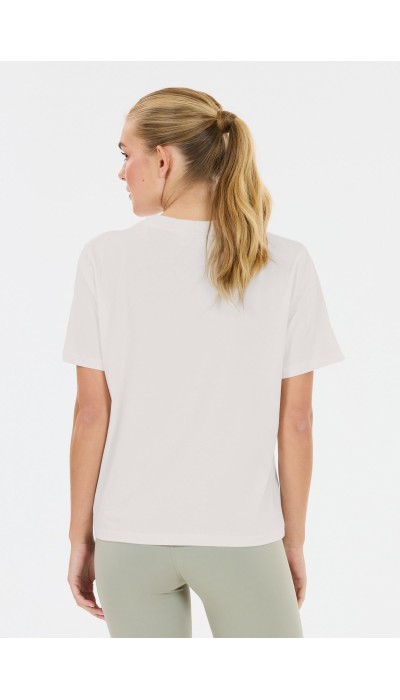 Athlecia Γυναικεία oversized κοντομάνικη μπλούζα Lexy άσπρη