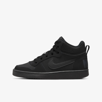 Nike Αθλητικά Μποτάκια Sneakers Court Borough Mid Μαύρα