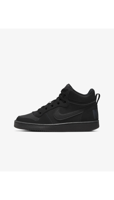 Nike Αθλητικά Μποτάκια Sneakers Court Borough Mid Μαύρα